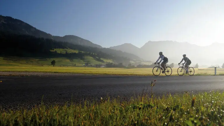 Rennradfahren im Sommer